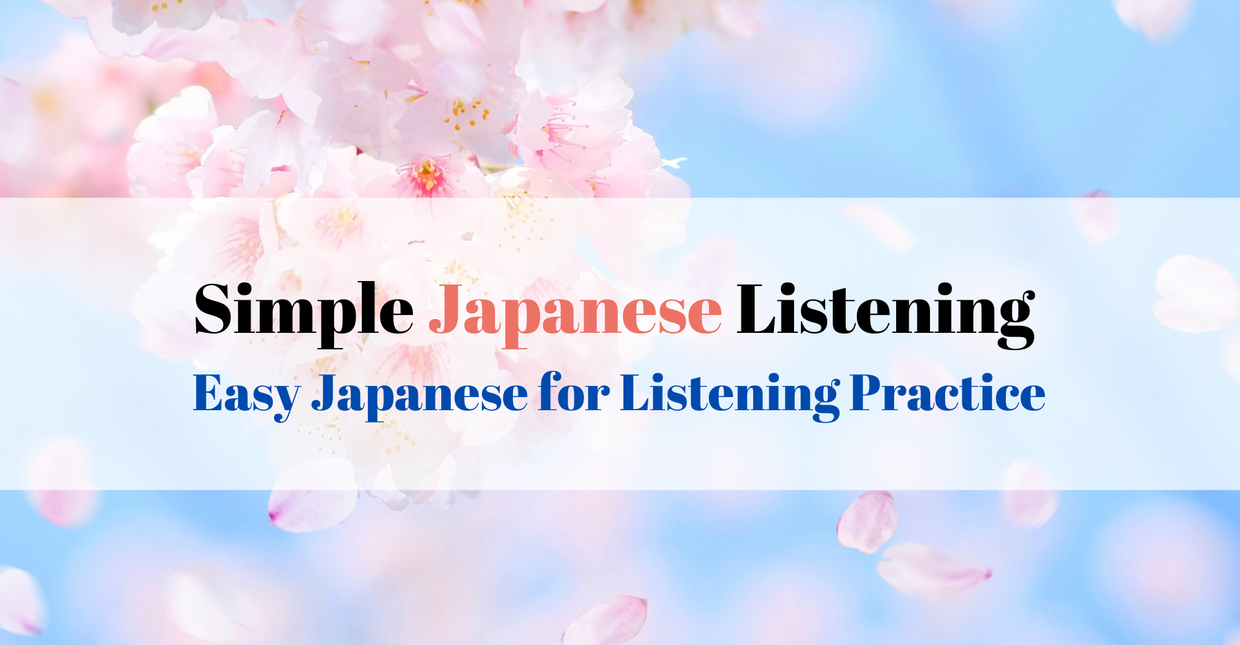 Meg Smile Japanese story video